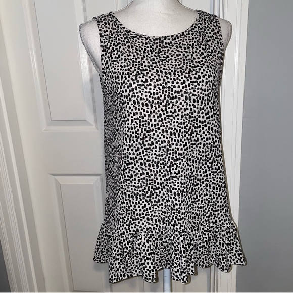 NWT Express Ruffled Bottom Tank - Picture 2 of 7